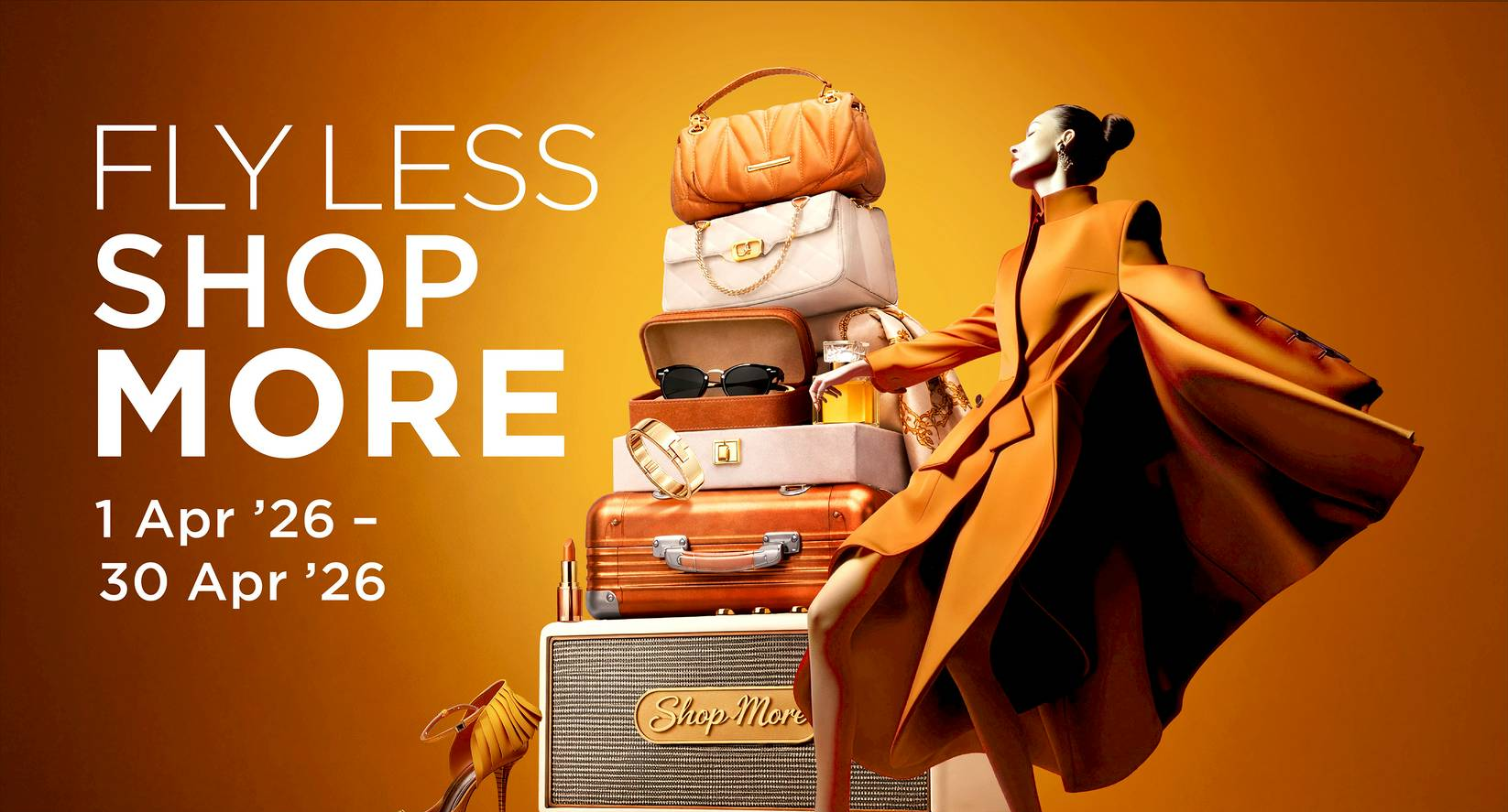 ไอคอนสยาม และไอซีเอส ชวนพักเรื่องบิน มาช็อป กิน สุดฟินกับแคมเปญ “FLY-LESS SHOP-MORE” ช็อปสนุกรับสิทธิพิเศษสุดคุ้ม ตลอดเดือนเมษายนนี้